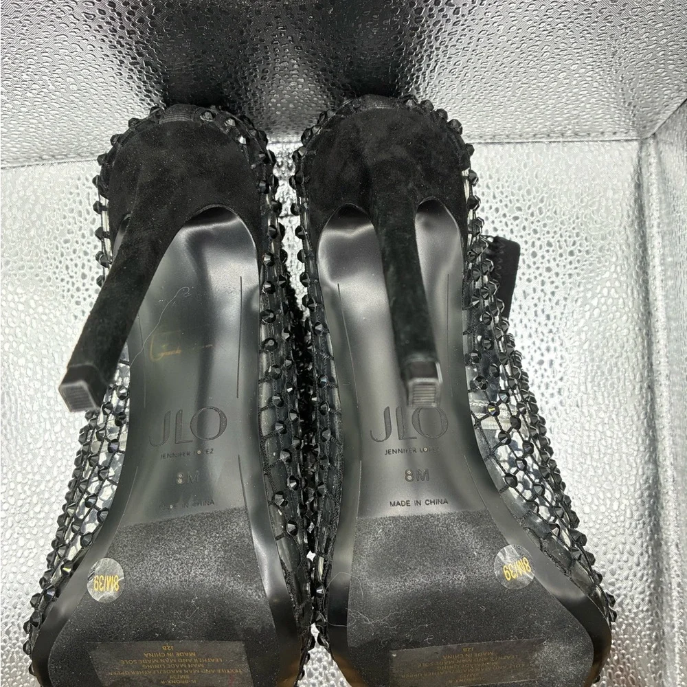 JLO Jennifer Lopez x REVOLVE Bronx Bootie in Black - Picture 9 of 11